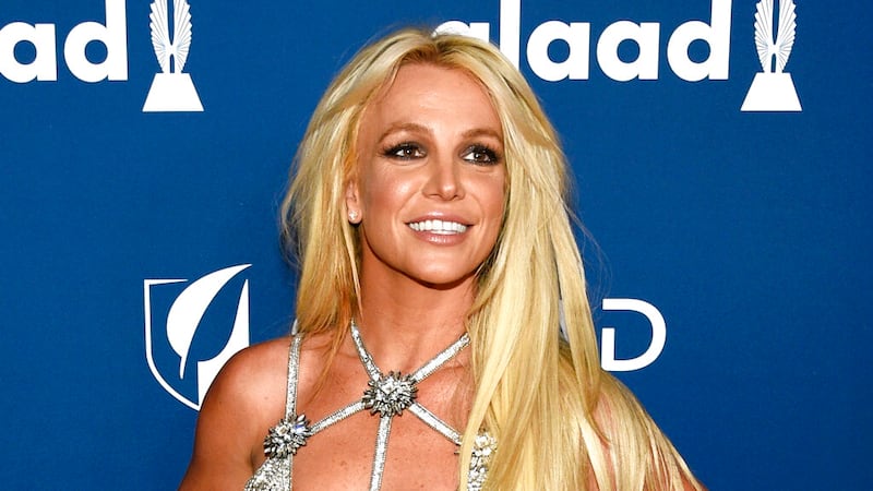 Britney Spears aparece en la edición 29 de la entrega anual de los GLAAD Media Awards en...