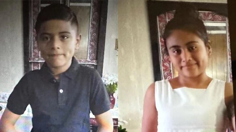 Los hermanos de 9 y trece años desaparecieron en horas de la tarde del domingo.