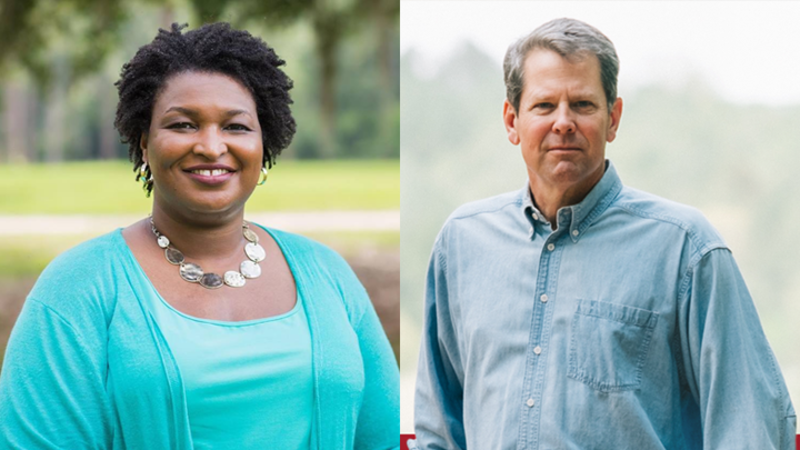 Stacey Abrams y Brian Kemp se encuentran en un empate técnica con miras a las elecciones de...
